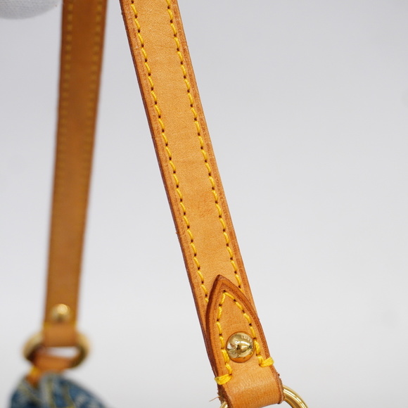 Louis Vuitton Monogram Denim Mini Pleaty Handbag - Picture 6 of 11